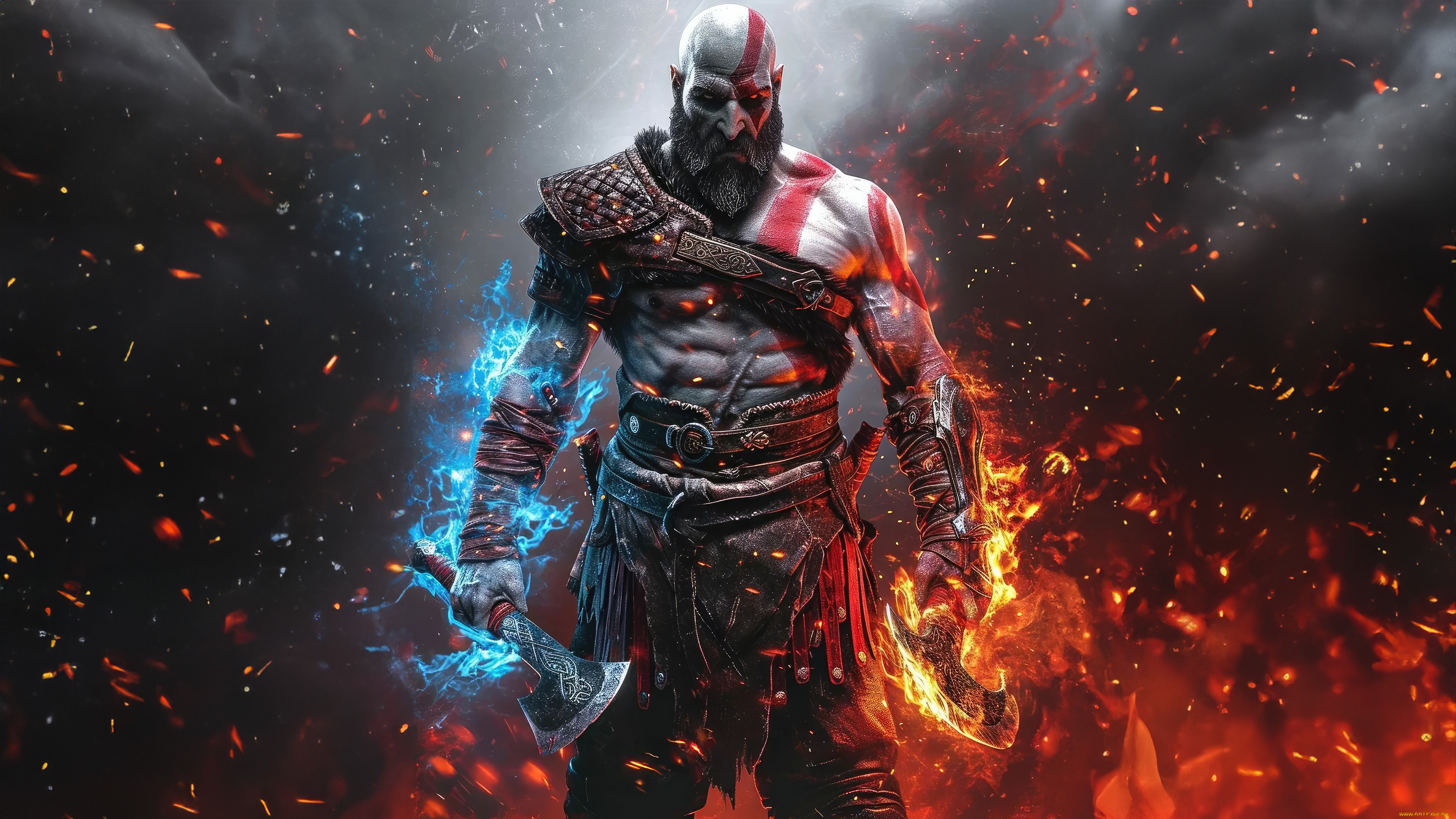  , god of war,  ragnarok, kratos, god, of, war